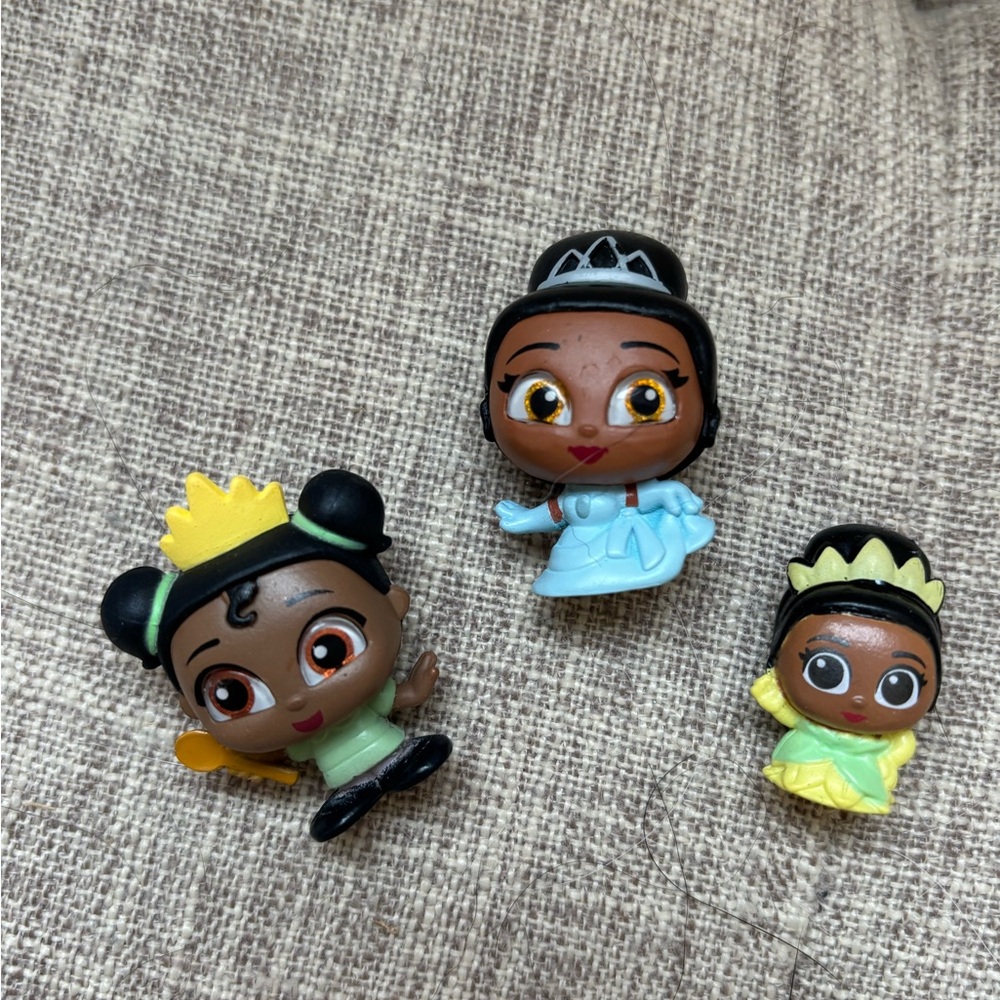 Princess and the Frog Tiana Doorables Set - Young, Princess and Squishable